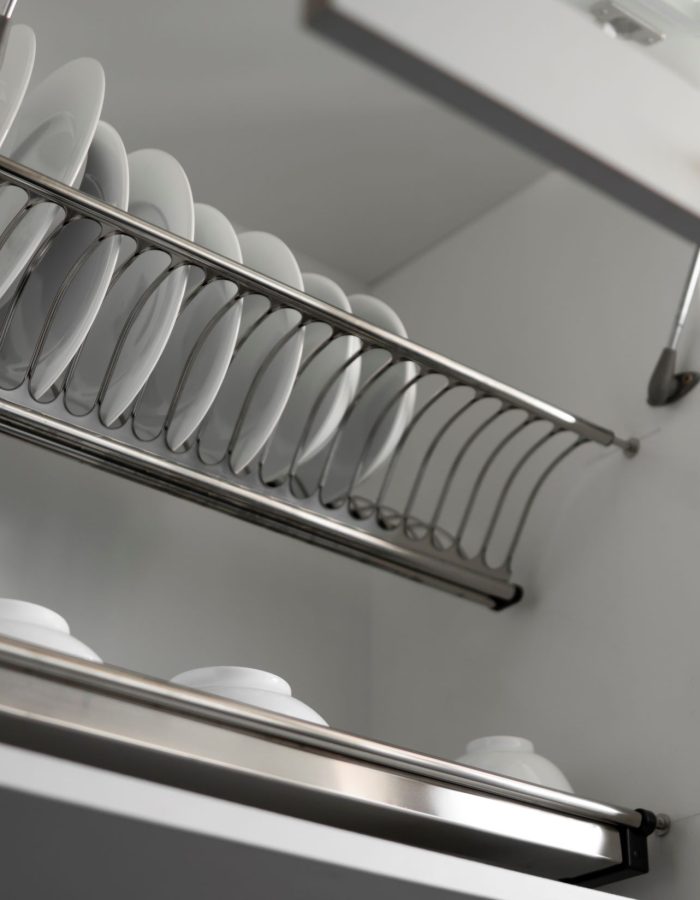 Overhead Cabinet Dish Drying Rack